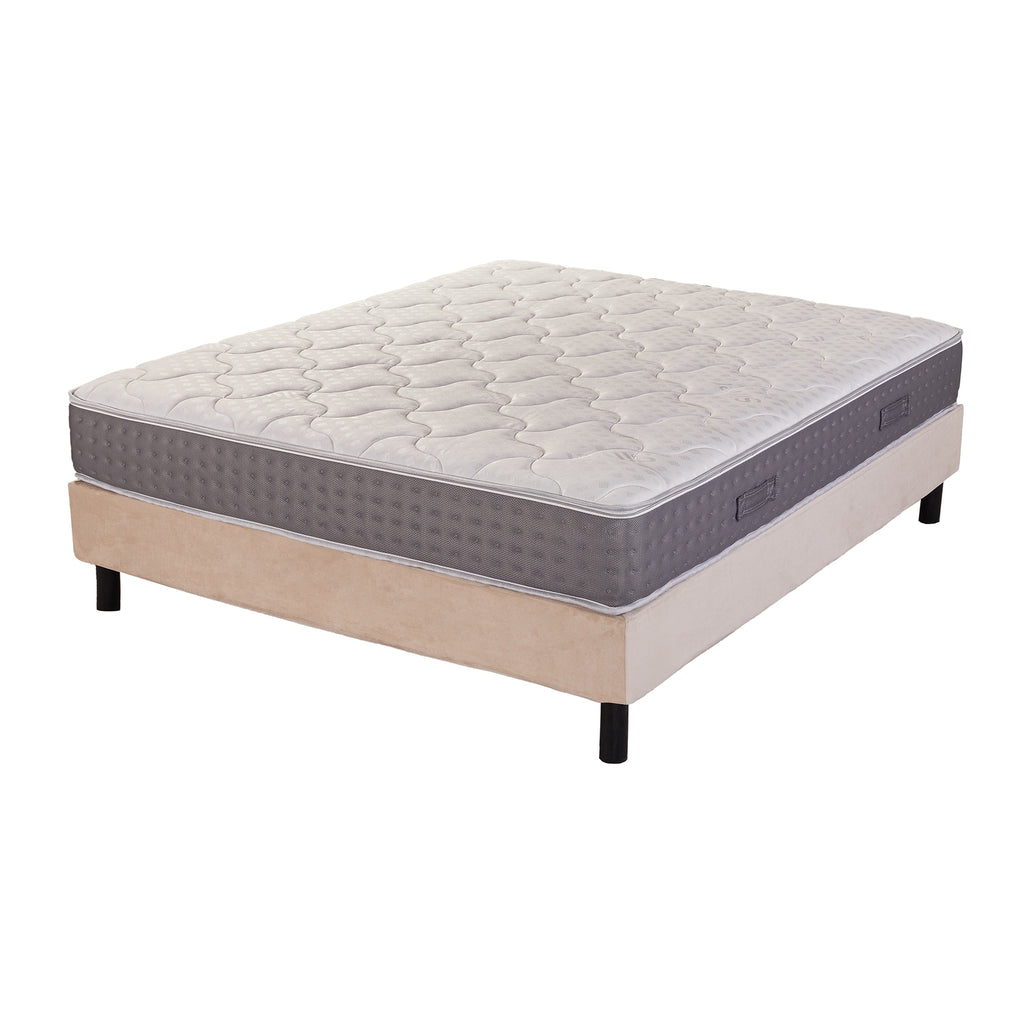 Materasso "Los Angeles" Ibrido Sfoderabile in Tessuto stretch con topperino – Tecnologia Memory, Water Foam e Molle Insacchettate