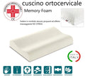 Cuscino Cervicale "Ortocervicale" In Memory Foam